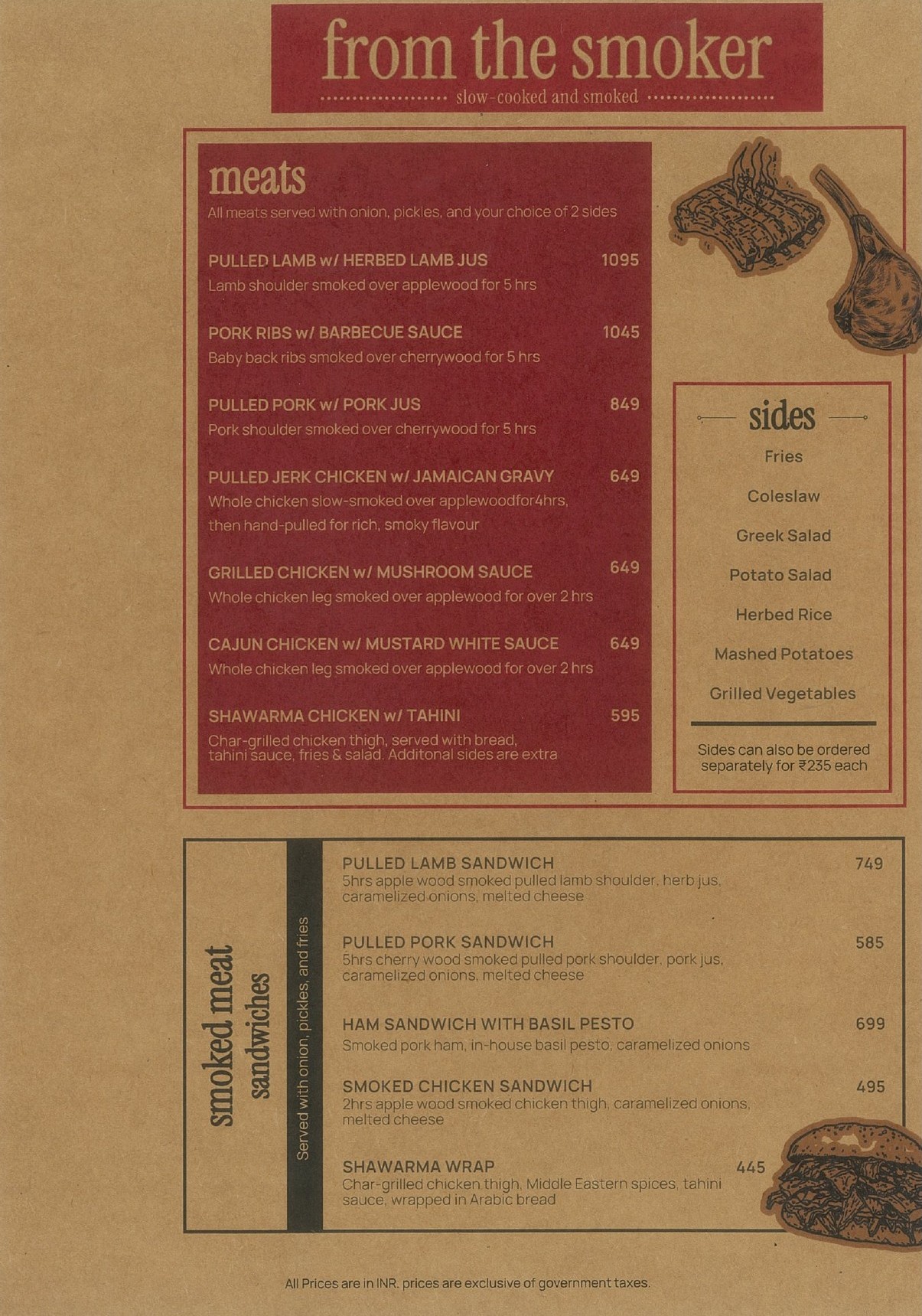 Menu page 2