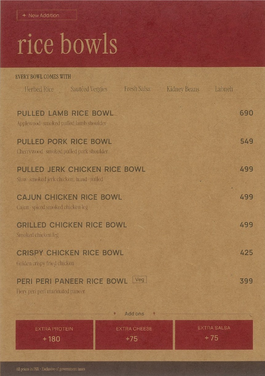 Menu page 5