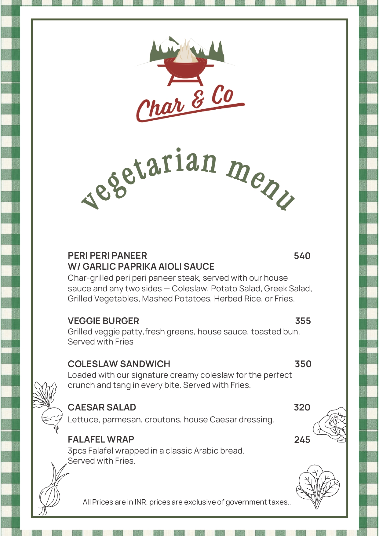 Menu page 6